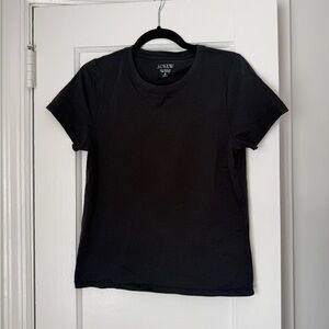 J. Crew Women's Classic Black Tee